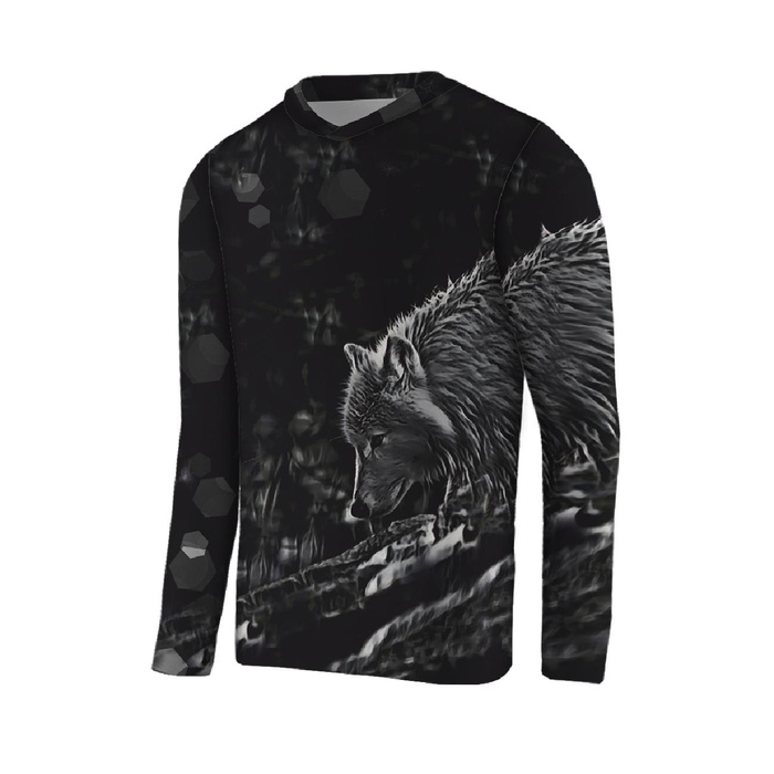 Thermo pánskí sada (STEVE) - Arktický vlk - Sada šití L