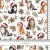 CHRISTMAS PETS WZ. 1 - Waterproof woven fabric