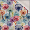 PASTEL FLOWERS WZ.16 - leichte Maschenware angeraut