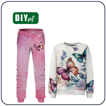 Children's tracksuit (MILAN) - BUTTERFLY PAT. 2 - sewing set