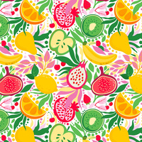 Tutti Frutti wz. 9 - looped knit fabric
