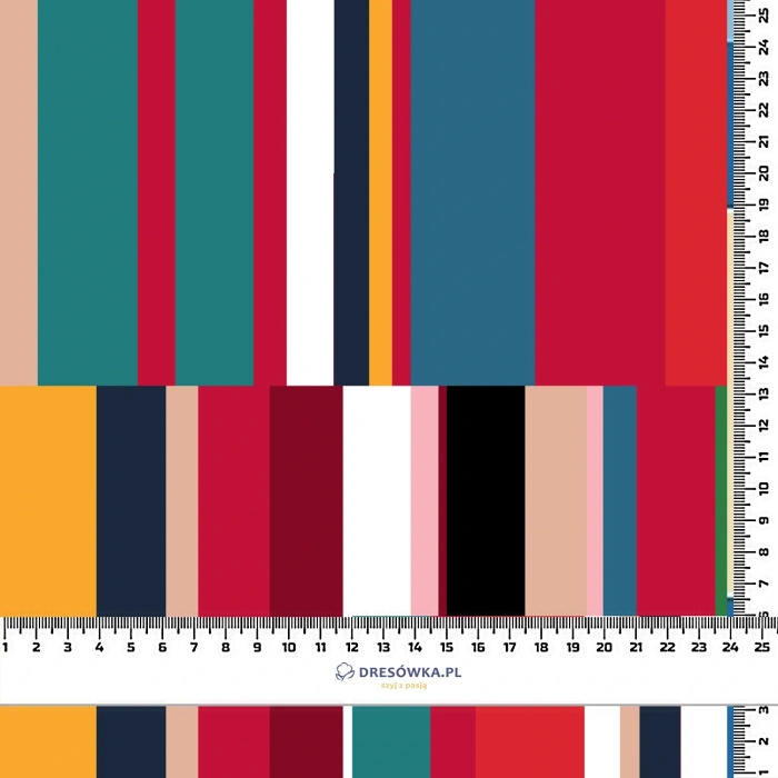 RETRO GEOMETRIC WZ. 2 - Baumwoll Drillich