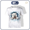 KID’S T-SHIRT - HAPPY BEAR - sewing set (92/98)