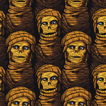 HALLOWEEN WZ. 44 - dzianina pętelkowa z elastanem ITY