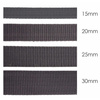 Webbing tape 15mm - dark grey