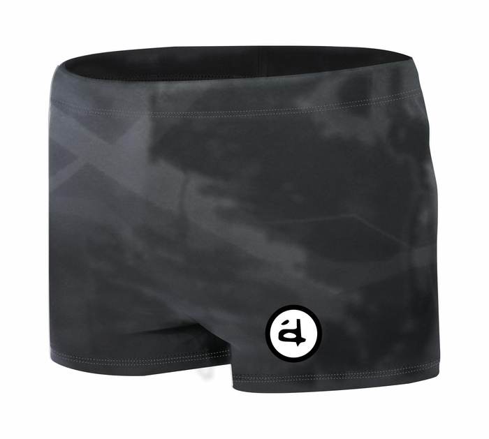 Jungen Badehose - SCHWARZ NINJA 110-116