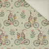 HAPPY BUNNY WZ. 2 - Upholstery velour 