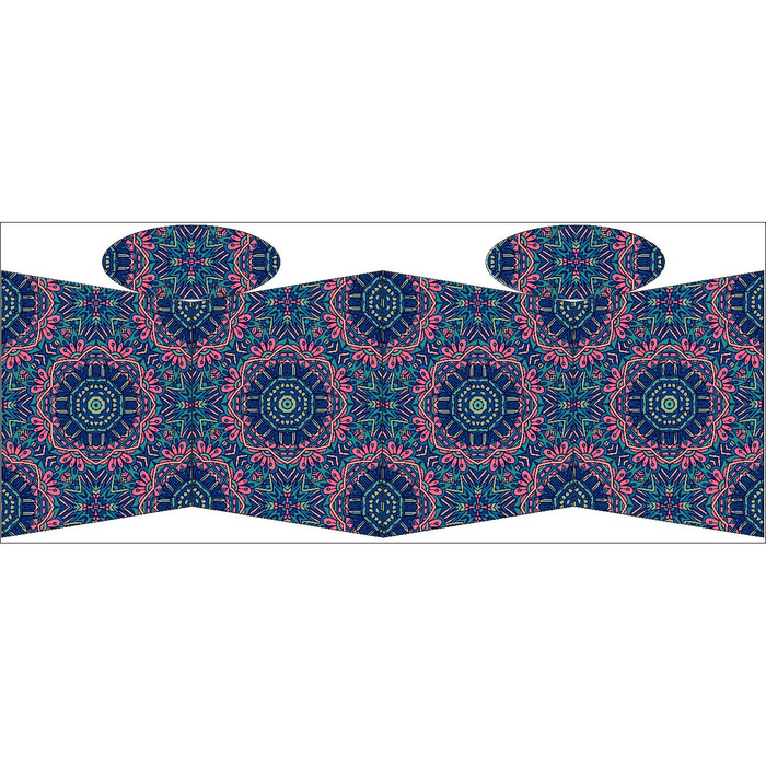 SHOPPER - BUNTE MANDALA m. 4 - Nähset