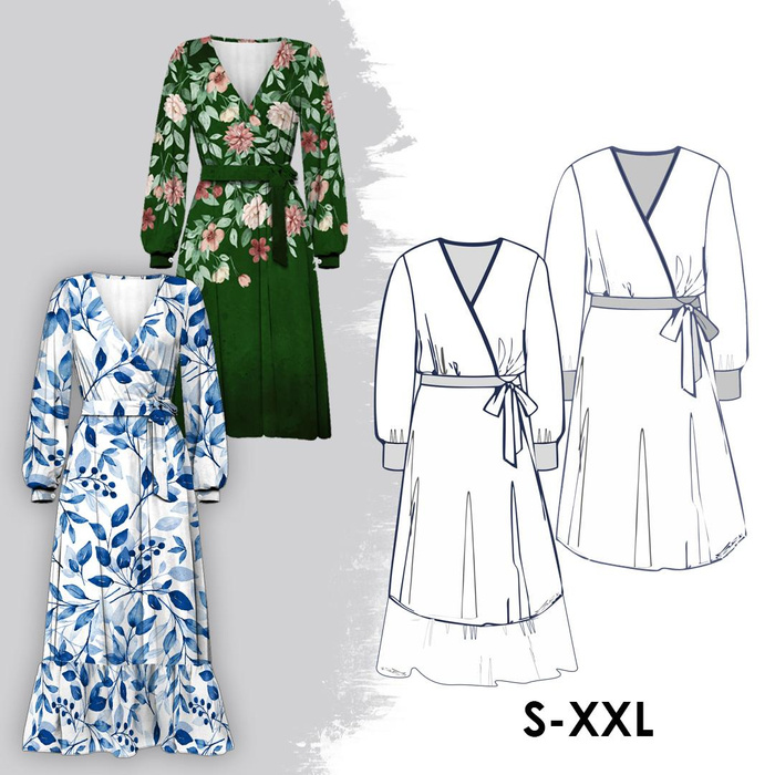 SUKIENKA KOPERTOWA - WYKRÓJ PAPIEROWY