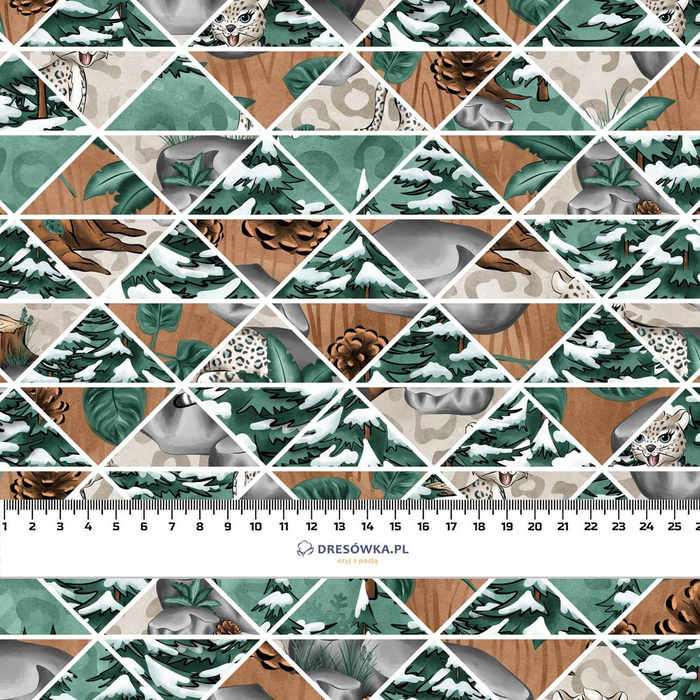 LESNÍ MOZAIKA (SNĚŽNÍ LEOPARDI)