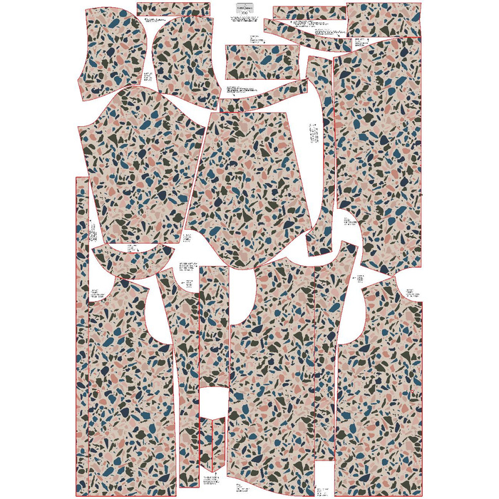 DÁMSKÁ BUNDA PARKA (ANNA) - TERRAZZO VZ. 7 - softshell XL