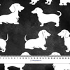 50CM DOGS WZ. 5 - dzianina pętelkowa z elastanem ITY