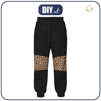 DAMEN JOGGINGHOSE (NOEMI) - LEOPARD / SPRENKEL - Nähset