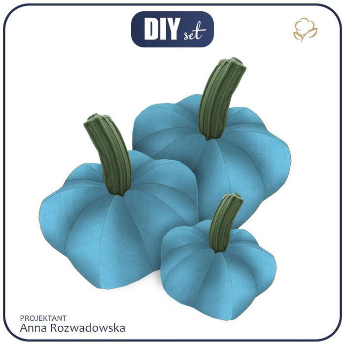 Sada pro šití skupiny dýni