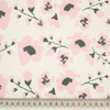 KISSENPANEL - GEMALTE BLUMEN/ rosenquarz - HOME DECOR PREMIUM