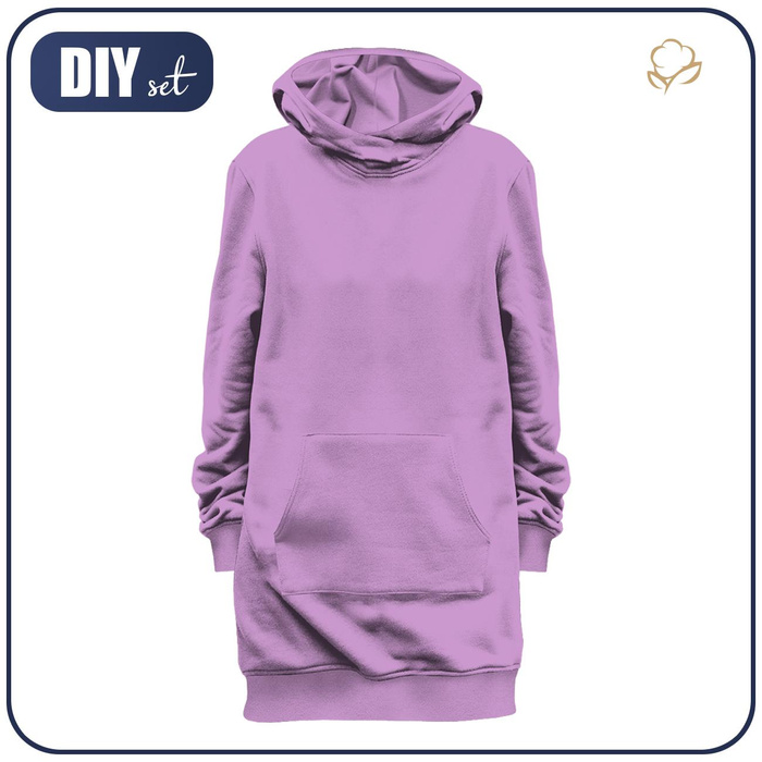 DIY Set - HOODIE "LUXA" ORCHID - XS/S
