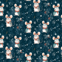 LET IS SNOW wz.8 - Woven Fabric for tablecloths