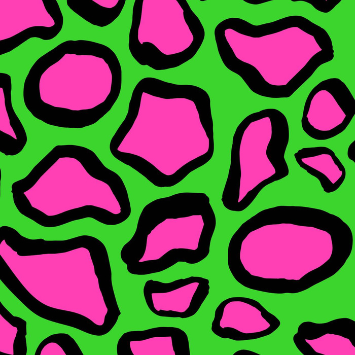NEON SPRENKEL M.1 - French Terry mit Elasthan