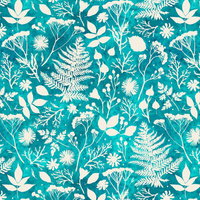 VANILLA FERNS - Nylon fabric PUMI