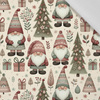GNOMES CHRISTMAS WZ.1 - Cotton woven fabric