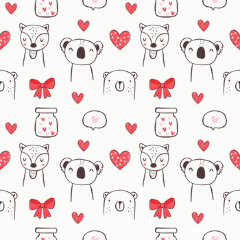 VALENTINE'S DAY 18 - lehký, česaný úplet