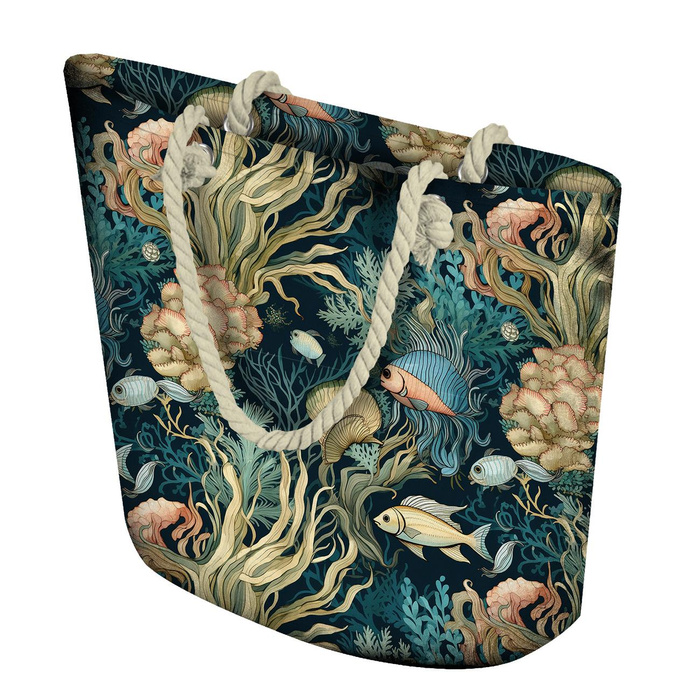 By the Sea Wz. 16 - looped knit fabric with elastane ITY