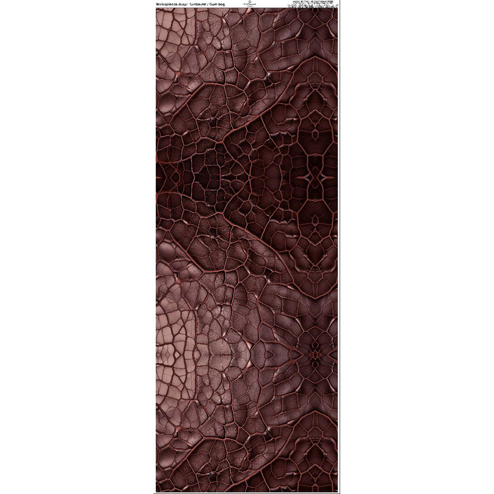 TURNBEUTEL - LEATHER PATTERN MS.13 - klein