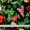 ROSES AND LEAVES (PARADISE GARDEN)  - single jersey 