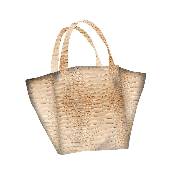 XL Tasche mit Utensilientasche 2 in 1 - LEATHER PATTERN MS.20 - Nähset