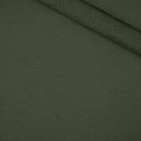 Thick looped knit 290g - DARK OLIVE (D-50)