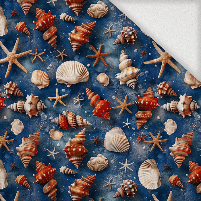 By the Sea Wz. 6 - Woven Fabric for tablecloths