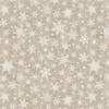SNOWFLAKES PAT. 2 / ACID WASH BEIGE - Cotton woven fabric