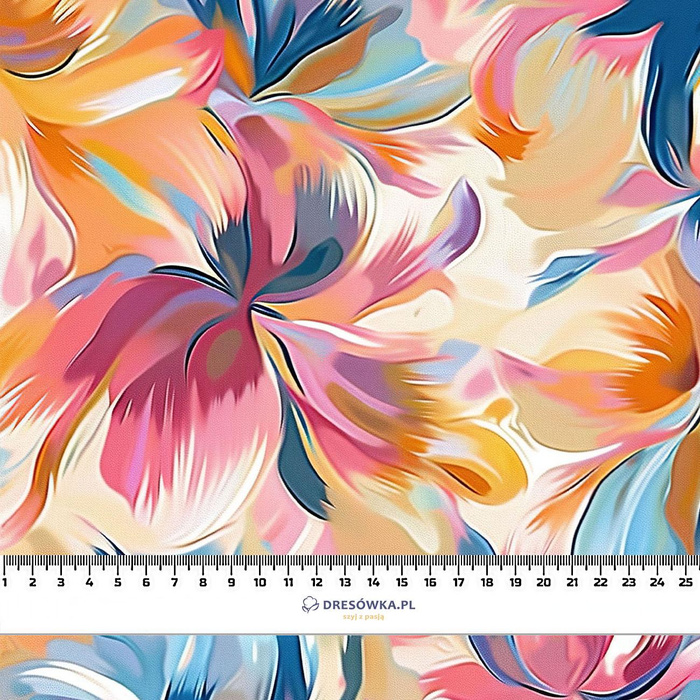 WATERCOLOR FLOWERS wz.8 - Panama 220g