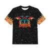 2-PACK - KINDER T-SHIRT  - DRAGON / schwarz - Nähset (104/110)