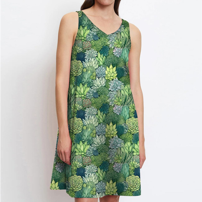 SUCCULENT PLANTS MS. 5 - Bio Single Jersey Sommersweat