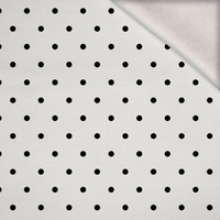 POLKA DOTS WZ. 2 - brushed knitwear with elastane ITY