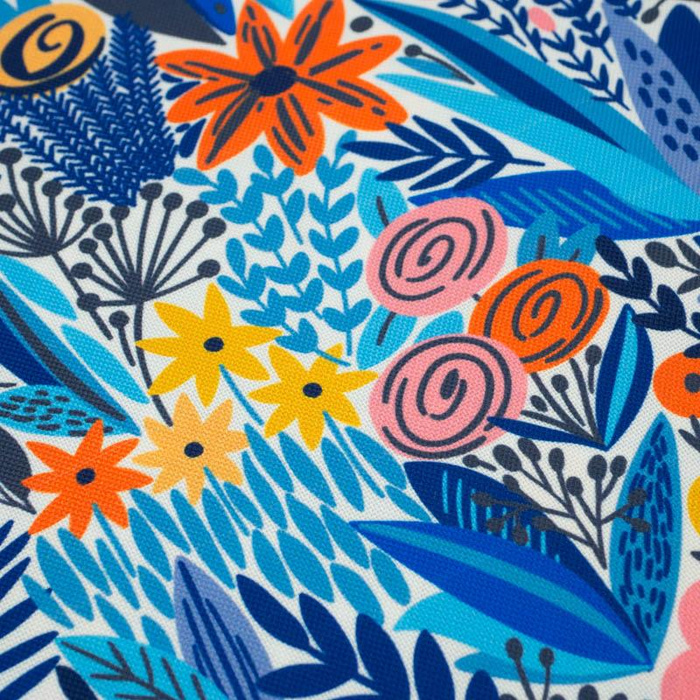 COLORFUL MEADOW - Waterproof woven fabric