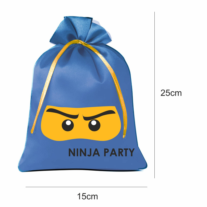 Geschenkbeutel - NINJA m. 2 - groß