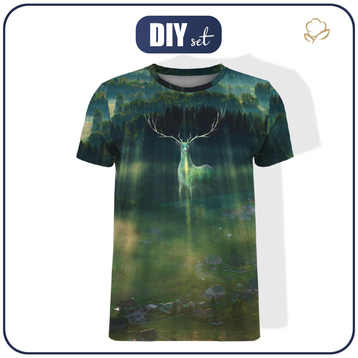T-SHIRT MĘSKI - JELNIK - zestaw do uszycia XXXL