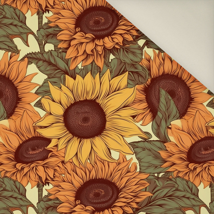 Sunflowers wz. 7 - Upholstery velour 