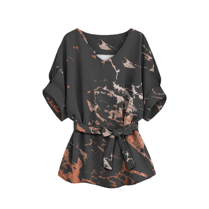 KIMONO BLUSE - MARBLE M. 3 - Nähset L-XL
