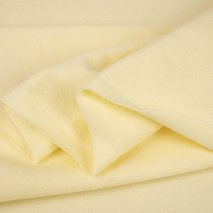 Viscose jersey 210g - BUTTER YELLOW (WD-120)