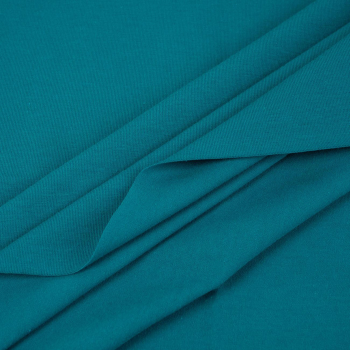 Single jersey mit elastan TE210 - SMARAGD (D-47)
