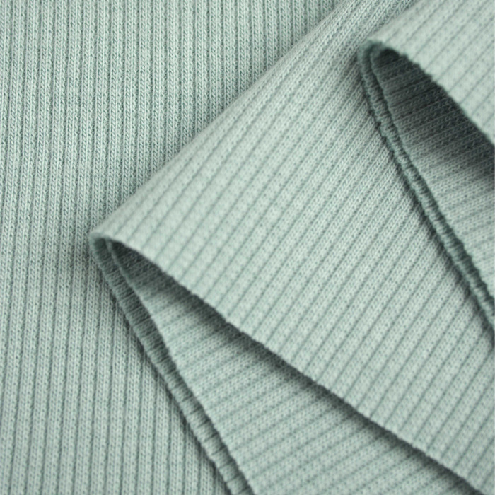 Rib Jersey fabric Unicolour - MODERN MINT (D-174)