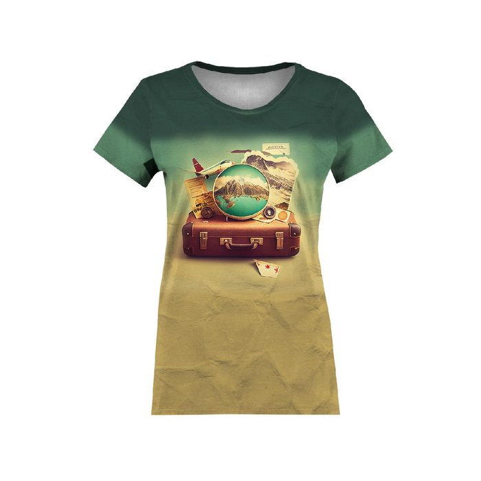 DAMEN T-SHIRT - TRAVEL TIME MS. 2 - Nähset L