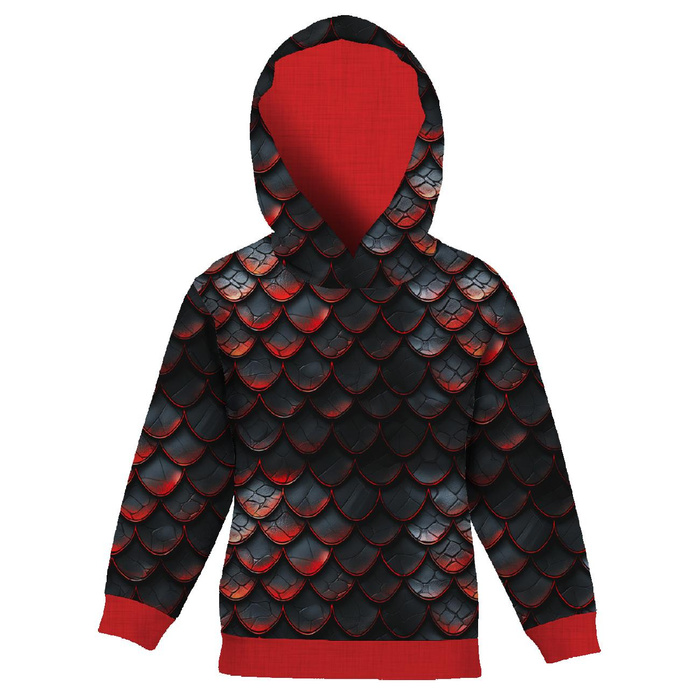 KINDER HOODIE (ALEX) -  ANIMAL SKIN ms.11 - Nähset (86/92) 
