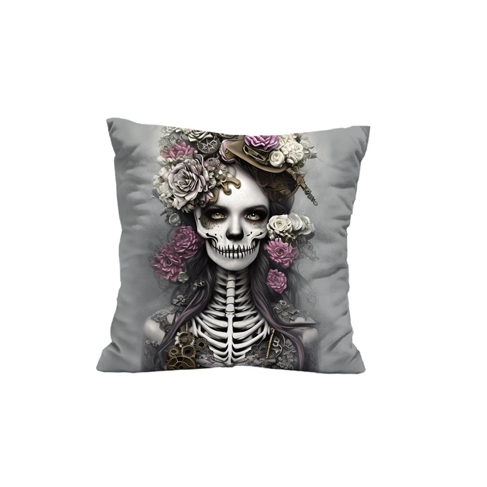 PILLOW 45X45 - GOTHIC GIRL - front + back