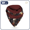BUTTON SCARF - gothic wz.2 - sewing set