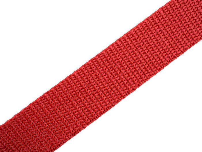 Webbing tape 25mm - red