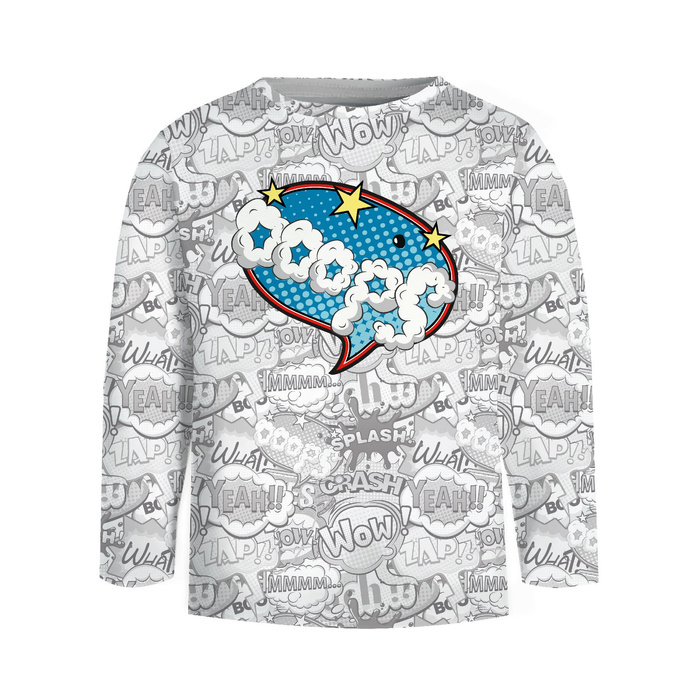 LONGSLEEVE - COMICS / ooops - Single Jersey (134/140)